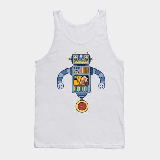 GDWH Cartoon Robot (light color shirts) Tank Top